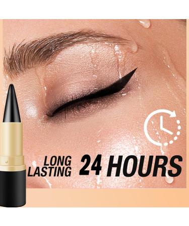 Ayky Long Wear Gel Eyeliner Natural Black Eyeliner Cream Waterproof Smokey Eyeshadow Palette Stick Smudge Proof Liquid Eyeliner Pencil for Daily or Party Looks (4 Color) - Buy Online on GoSupps.com