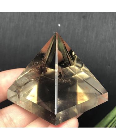 FUERLI Natural Color Gum Tawney Pyramid gem Suitable for Home Decoration Can be Used for HOMEZHOU - Buy Online on GoSupps.com