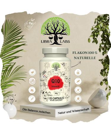 Coenzyme Q10 with Vitamin B1 | Ubiquinone Antioxidant & Energy Support | 100% Natural Vegetable Capsules | Eco-Friendly Recyclable Bottle - Buy Online on GoSupps.com