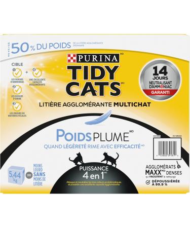 Tidy Cats 4-in-1 Strength Cat Litter LightWeight Multi-Cat - 5.44 kg Box 5.44 kg Box (1 Pack) - Buy Online on GoSupps.com
