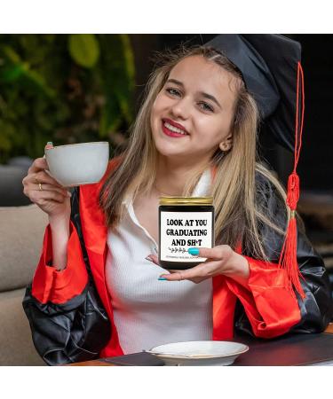 Funny Graduation Gift Candles - Gardenia Scented Party Decor for High School & College Grads | Perfect Gift for Him/Her & Best Friend - Buy Online on GoSupps.com