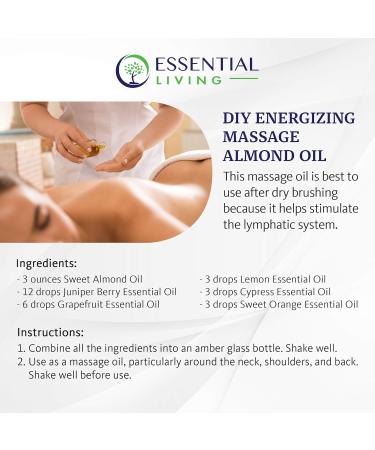 Essential Living Sweet Almond Oil - Pure Cold Pressed Carrier Oil for Skin Care & Moisturizing - 16OZ - All-Natural Makeup Remover - Made in the USA - Buy Online on GoSupps.com