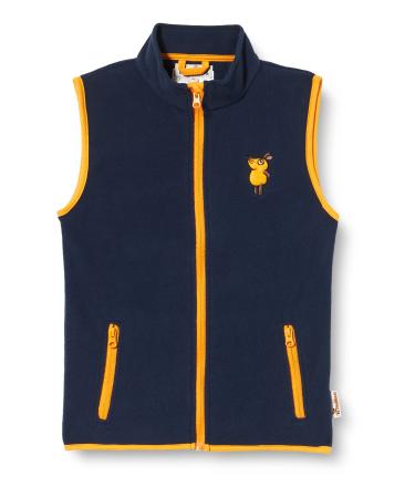 Playshoes Unisex Kid's Fleece Weste Outdoor top 104 navy The Mouse