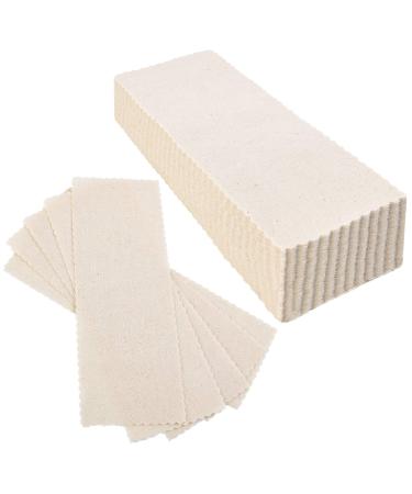 Muslin Strips for Waxing Muslin Cloth Wax Strips Muslin Epilating Waxing Strips Natural Large Cloth Epilating Strips for Hair Removal (100)