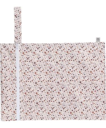 L SSIG Wet Bag Set for Kids - Reusable Baby Wet Bags (2 Pieces) - Tiny Farmer Flowers Design - Eco-Friendly & Waterproof - Buy Online on GoSupps.com