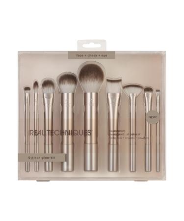 Real Techniques Au Naturale Makeup Brush Set & Sponge | 2-Piece Bundle for Flawless Application - International Shipping Available! - Buy Online on GoSupps.com