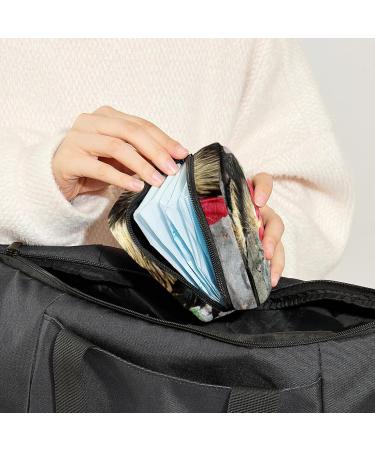 GIAPB Period Bag - Sanitary Napkin & Makeup Storage Pouch - Animal Poultry Color5180 - Buy Online on GoSupps.com