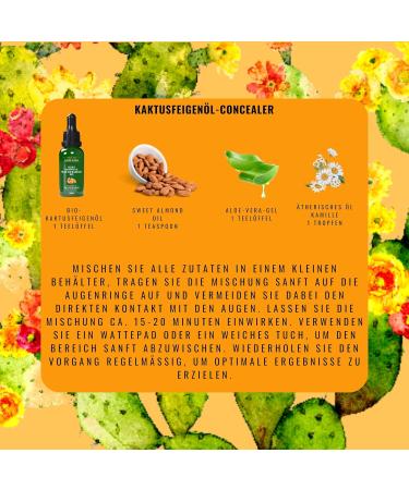 Organic Cactus Core Oil (30ml + 5ml Free) | Nourishing Oil for Face Skin Body Nails & Hair | Pure Prickly Pear Seed Oil - Buy Online on GoSupps.com