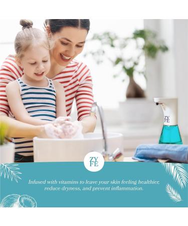 ZYFE Vitamin Hand Soap Refill - Plant Derived Moisturizing Liquid Hand Soap with Coconilla Essential Oil Fragrance - 64oz - Buy Online on GoSupps.com