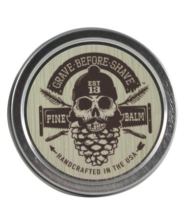 Grave Before Shave Pine Scent Beard Balm (Pine/Cedar wood scent) (2 oz.)