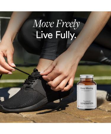 Nature Generation Organic Turmeric Curcumin with Black Pepper & Boswellia Extract High Absorption Turmeric Capsules for Joint Comfort Mobility & Muscle Recovery 60 Capsules - Buy Online on GoSupps.com