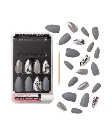 KISS GoldFinger Bloody Queen Limited Edition Press-On Nails - Long & Glamorous (GL01X) | International Shipping Available - Buy Online on GoSupps.com