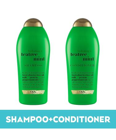OGX Tea Tree Mint Shampoo & Conditioner Set - 25.4 oz (2 Pack) - Buy Online on GoSupps.com