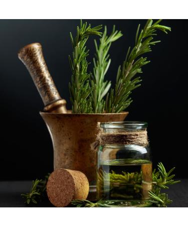  WOODFLAME DECO AND MORE Woodflame Rosemary Hair Oil 60ml | 100% Natural Rosemary Oil | Ideal for Hair Growth and Care | Hair Oil - Buy Online on GoSupps.com