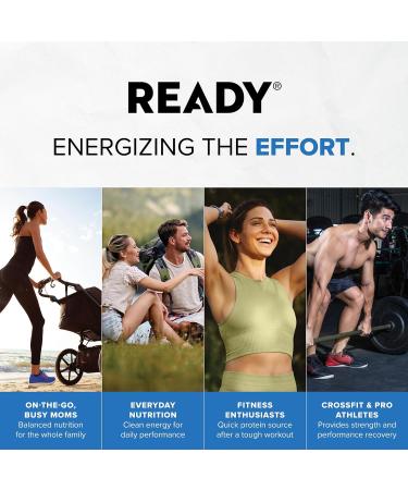 Ready Protein Powder 25g Whey Protein 120 Calories 0g Added Sugar 7 Simple Ingredients No Artificial Additives Gluten-Free Clean & Natural Vanilla (1 Pound Bag) Vanilla 1 Pound (Pack of 1) - Buy Online on GoSupps.com