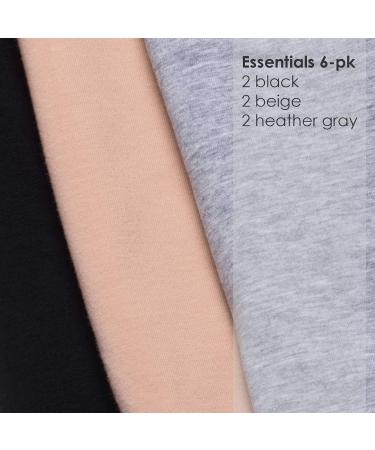 Intimate Portal Maternity Knickers 6-Pack- Under Bump Cotton Bikini Pants for Pregnancy & Postpartum - Buy Online on GoSupps.com