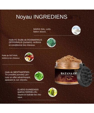 Natural Shampoo 150g Treatment with Massager - Exfoliating and Moisturizing Scalp Cream | For Men and Women All Hair Types Ideal for Travel and Daily Use - Buy Online on GoSupps.com
