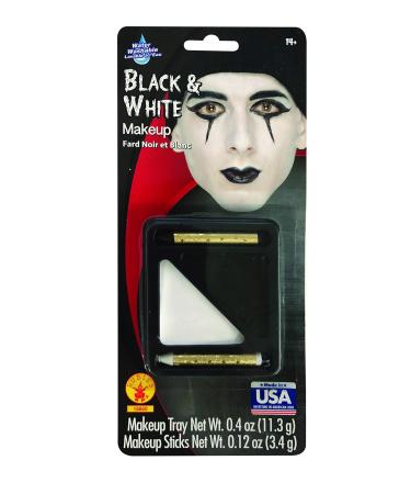 Rubie's Costume Co Black & White Makeup Kit