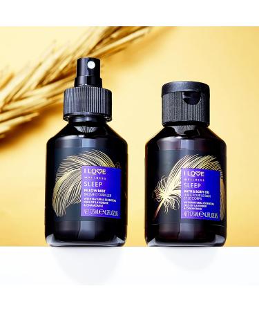 I Love Cosmetics Wellness Aromatherapy Oil Set - Calm and Rest Bath and Body Oil - Petitgrain and Ylang Ylang - Lavender and Chamomile - 2 pc - Buy Online on GoSupps.com