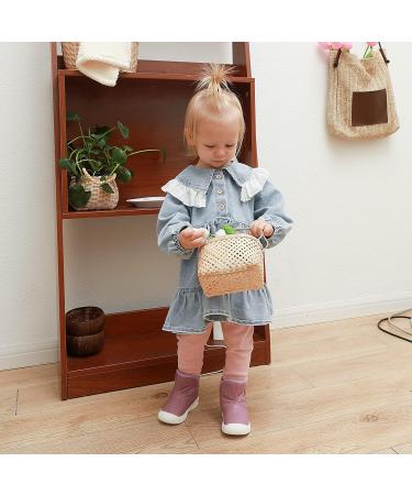 LACOFIA Toddler Winter Snow Boots - Anti-Slip, Waterproof & Warm - Size 5 UK Child - Purple - Buy Online on GoSupps.com