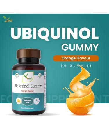 Ubiquinol Gummy - High Absorption CoQ10 for Heart Health | 150 mg 90 Gummies (Pack of 2) - Buy Internationally - Buy Online on GoSupps.com