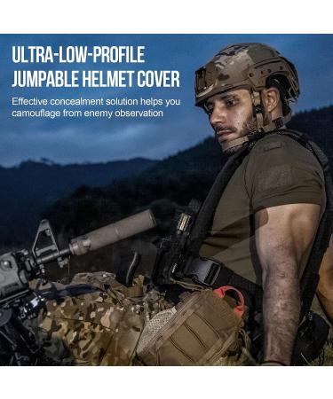 OneTigris Stretchable Helmet Cover for Team Wendy Exfil Ballistic Helmet - Camo Pattern - Buy Online on GoSupps.com