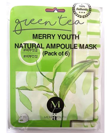 Korean Skin Care Face Masks Sheet Set (Pack of 6) - Hydrating Facial Ampoules for Women, Men, and Teens - Natural Skincare Treatment - Buy Online on GoSupps.com
