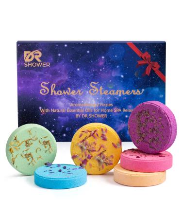 Shower Steamers Shower Bombs Aromatherapy  SPA Gifts Stress Relief and Anxiety Relief Items with Essential Oils. Perfect Gifts for Birthday  Mother's Day  Valentine's Day  Christmas Day