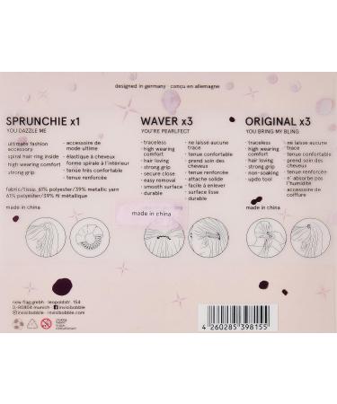 Invisibobble Sparks Flying Trio | Hair Styling Set for Girls & Women | Strong Hold Hair-Friendly Metal-Free | Designed in Munich - Buy Online on GoSupps.com