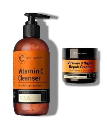 Eve Hansen Vitamin C Night Cream and Face Wash