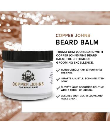 Natural Beard Balm for Men - Medium to Firm Hold Moisture Seal with Shea Butter & Jojoba Oil - The Hunt (Unscented) - 2 oz - Buy Online on GoSupps.com
