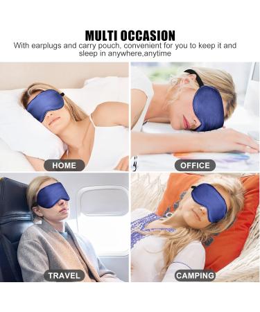 Cavoilu Silk Eye Sleeping Mask with Gel Eye Cooling Mask - for Dark Circles, Puffiness, Dry Eyes - Home, Office, Travel - Women's Gift - Buy Online on GoSupps.com