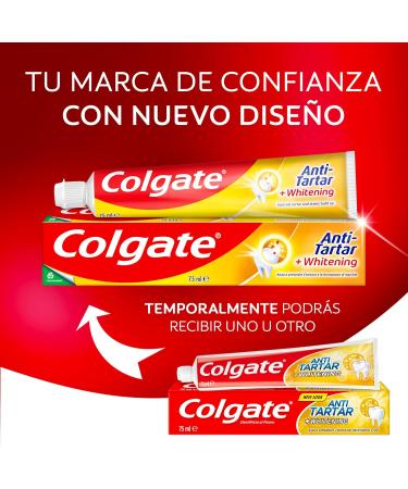 Colgate Colgate Antisarro & Whitening Toothpaste Tartar Fighting Bright and Healthy Teeth Strengthens Your Teeth for the Whole Family Clinically Tested Pack 12 x 75 ml - Buy Online on GoSupps.com