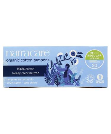 Natracare tampon normal 20 pieces
