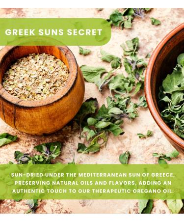 Athina Pure Wild Oregano Oil Capsules - Natural Remedy for Gut Health & Infections | Vegan Greek Formula with Carvacrol, Essential Oregano Oil & Olive Oil | 60 Capsules - Buy Online on GoSupps.com