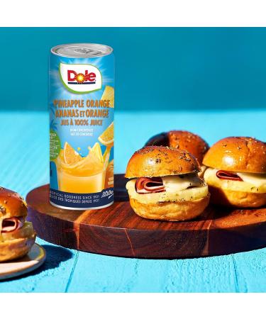 Dole 100% Pineapple Orange Juice Excellent Source of Vitamin C 240 ml (Pack of 24) - Buy Online on GoSupps.com
