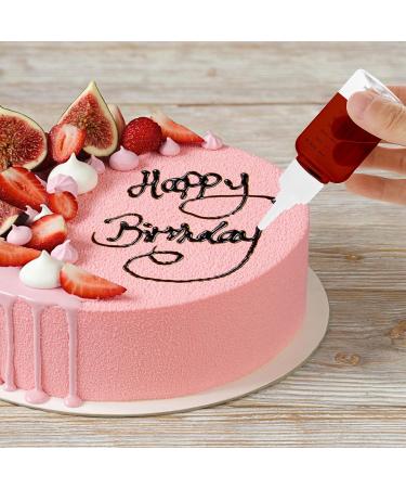 ASTER 6 Pack Hair Oil Applicator Bottle 2 Ounce Refillable Hair Dye Bottle Empty Plastic Oil Bottle for Hair with Ratio Graduated Scale Opossum Hair Oil Applicator with Twist Top Cap White - Buy Online on GoSupps.com