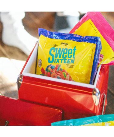 Sweet Sixteen Sweet and Sour Candy Classic Mix of Sour-Coated Gummies 1kg per Pack Peanut & Nut-Free Candies Soft Chewy and Always Fresh 1 kg (Pack of 1) - Buy Online on GoSupps.com