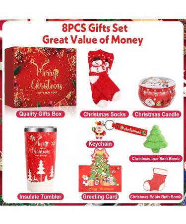 Birthday Gift for Women Spa Basket Sets Get Well Gifts Self Care Gifts for Best Friends Sister Mom (Red) - Buy Online on GoSupps.com