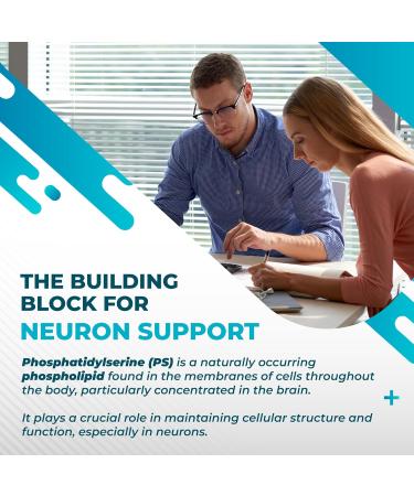 High Potency Phosphatidylserine with Ginkgo Biloba Magnesium L-Theanine Ashwagandha & Black Pepper Supports Brain Wellness Cortisol Health & Healthy Aging* Made in The USA 150 count (pack of 1) - Buy Online on GoSupps.com