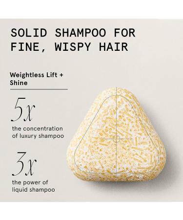 SuperZero Fine Hair Shampoo Bar - Volume + Shine - No Synthetic Fragrances - 8.4oz x 2 - Buy Online on GoSupps.com