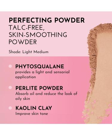 LAWLESS Talc-Free Skin-Smoothing Powder - Light Medium | Premium Natural Setting Powder for Flawless Finish - 0.34 oz - Buy Online on GoSupps.com