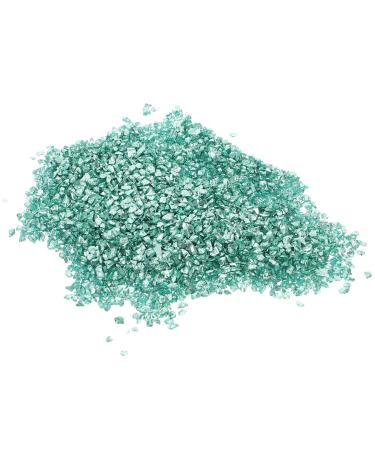 Healvian 1 Nail Gravel Accessories for Nail Accessories Lithops Crushed Decor for Nail Art Nail Art Supplies Diamond Drawing Charms Irregular Nail Charms Nail Art Decors Glass 20.00X12.00X2.00CM Green