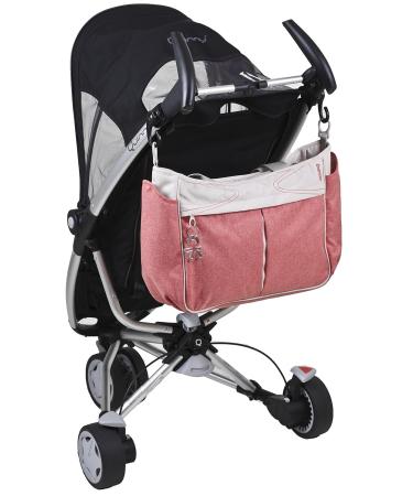 Buy Okiedog METRO 35002 Lightweight Diaper Bag - Stylish Coral with Handles & Shoulder Strap - Includes Accessories - International Shipping Available - Buy Online on GoSupps.com