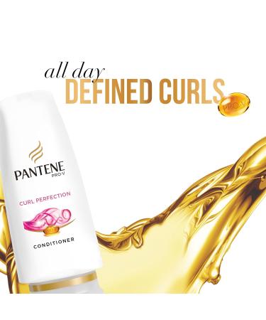 Pantene Curl Perfection Conditioner 12 Fl Oz (Pack of 6) - Hydrating Formula for Defined Curls - Buy Online on GoSupps.com