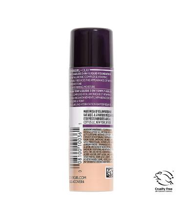 Covergirl Olay Simply Ageless 3-in-1 Foundation - 210 Classic Ivory, 1 fl oz (30 ml) - Buy Online on GoSupps.com