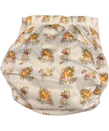 Forest Friends Eco Baby All in Two Reusable Cloth Nappy Cover with Bamboo Insert - Buy Online on GoSupps.com