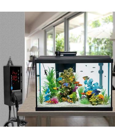 NICREW Digital LED Reptile Thermostat - Heating and Cooling Temperature Controller for Vivarium - 1100W 220V - Buy Online on GoSupps.com