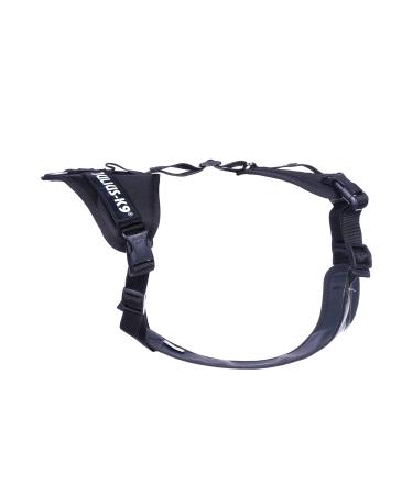 Julius-K9 19MTR-L-XL-AMZ Mantrailing & Outdoor Dog Harness Size: L-XL Black L-XL Black