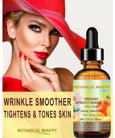 Botanical Beauty ORGANIC APRICOT KERNEL OIL Australian. 100% Pure Virgin Unrefined Cold Pressed Carrier Oil 1 oz- 30 ml. For Face Hair Body Nails Skin Anti - aging 1 Fl Oz (Pack of 1) - Buy Online on GoSupps.com